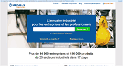Desktop Screenshot of logismarket.fr
