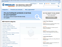 Tablet Screenshot of logismarket.co.uk